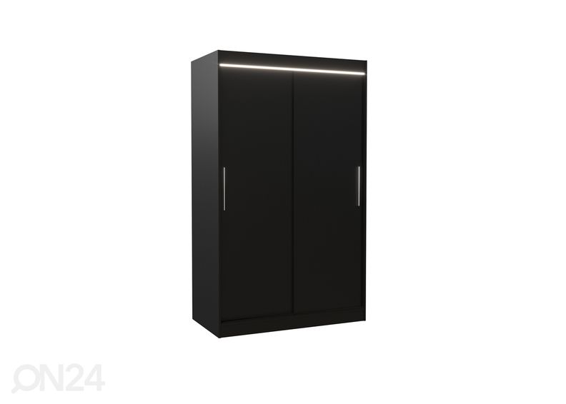 Lükandustega riidekapp Mars I 120 cm + LED suurendatud