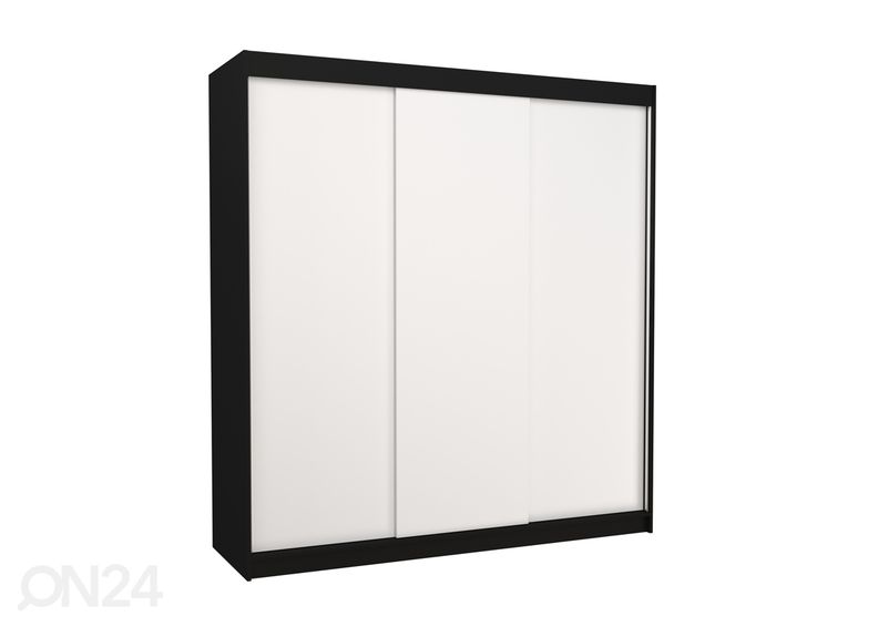 Lükandustega riidekapp Metra 200 cm suurendatud