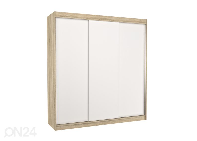 Lükandustega riidekapp Metra 200 cm suurendatud