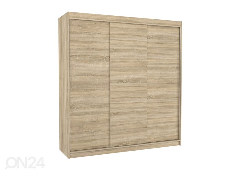 Lükandustega riidekapp Metra 200 cm suurendatud