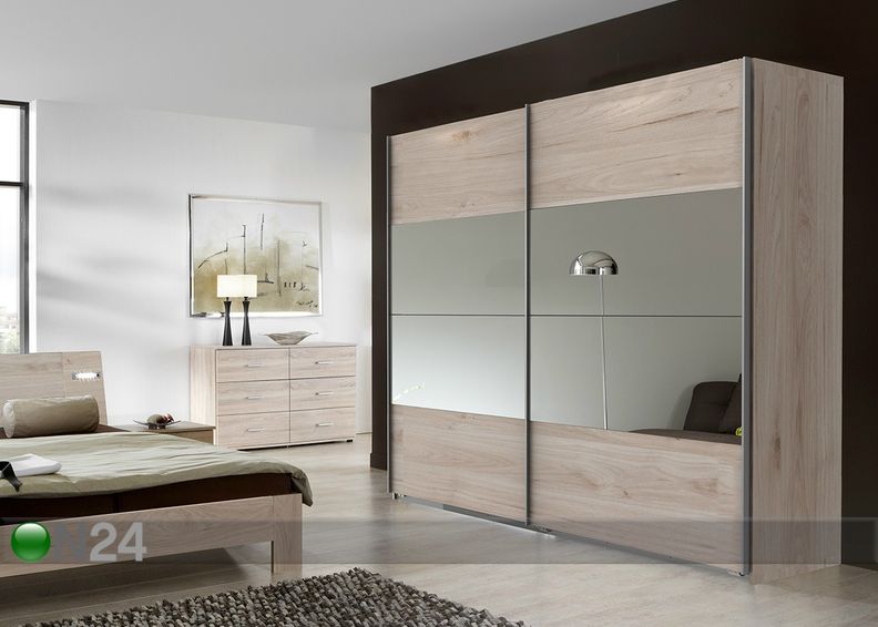 Lükandustega riidekapp Neapel 270 cm suurendatud