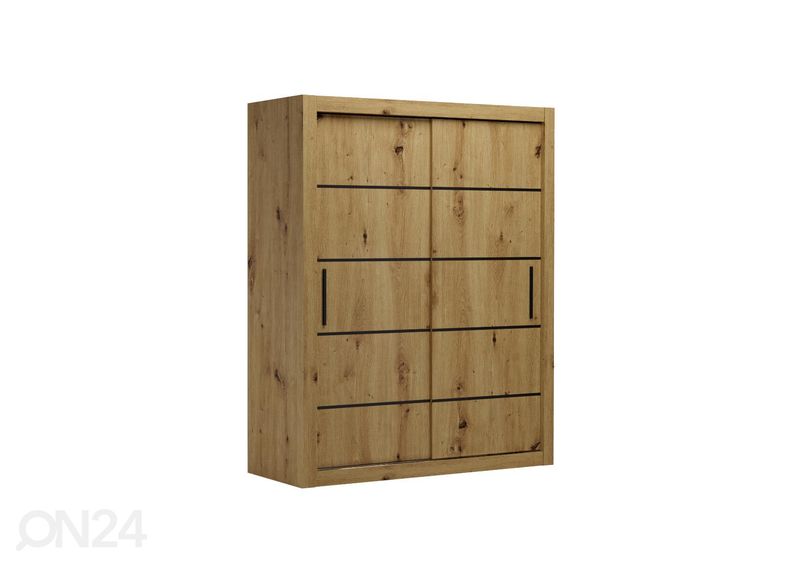 Lükandustega riidekapp Nica I 160 cm suurendatud