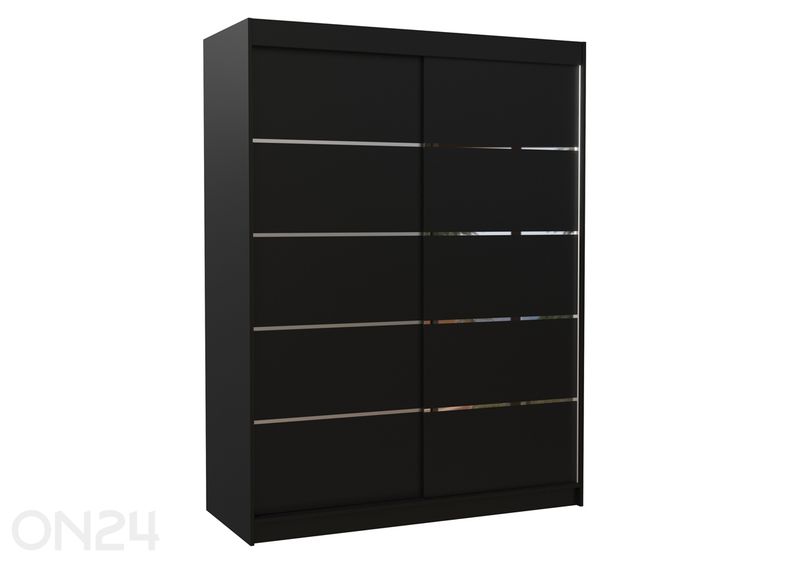 Lükandustega riidekapp Olivia 150 cm suurendatud