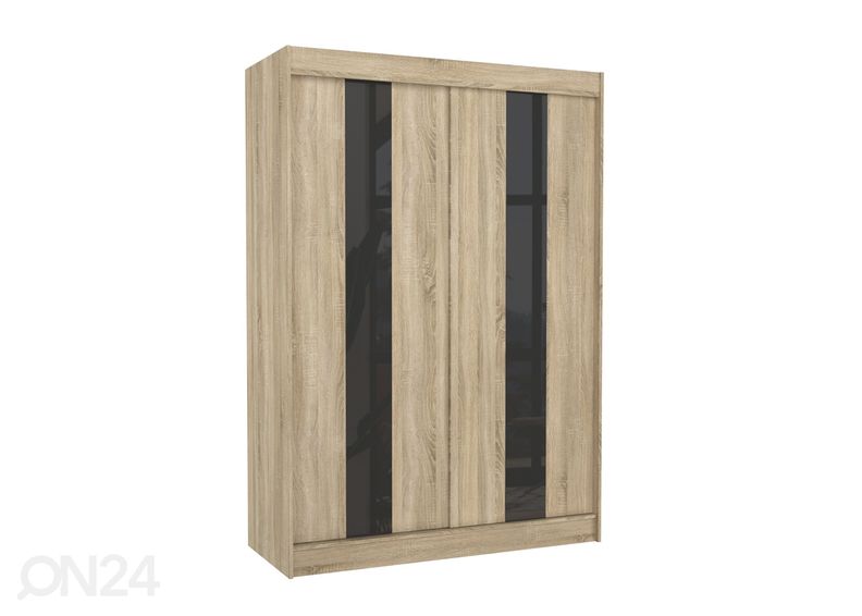 Lükandustega riidekapp Olivia II 150 cm suurendatud