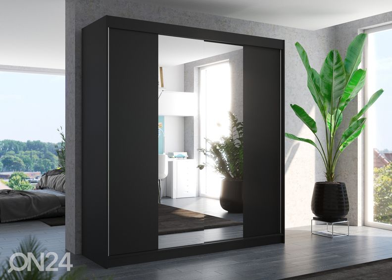 Lükandustega riidekapp Pausa 200 cm suurendatud