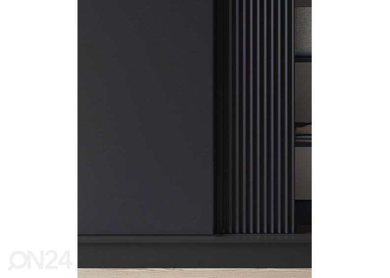 Lükandustega riidekapp Prescco 180 cm suurendatud