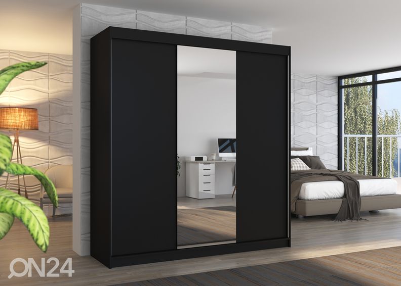 Lükandustega riidekapp Susana II 200 cm suurendatud