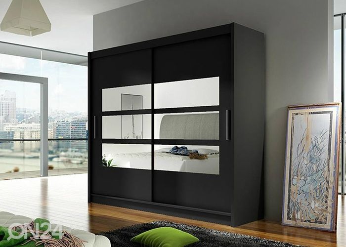 Lükandustega riidekapp Tamara 180 cm suurendatud