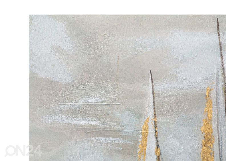 Maal Gold Boat 100x80 cm suurendatud