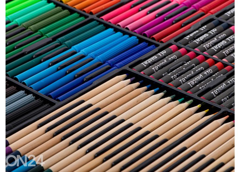 Maalimiskomplekt karbis 258 tk suurendatud