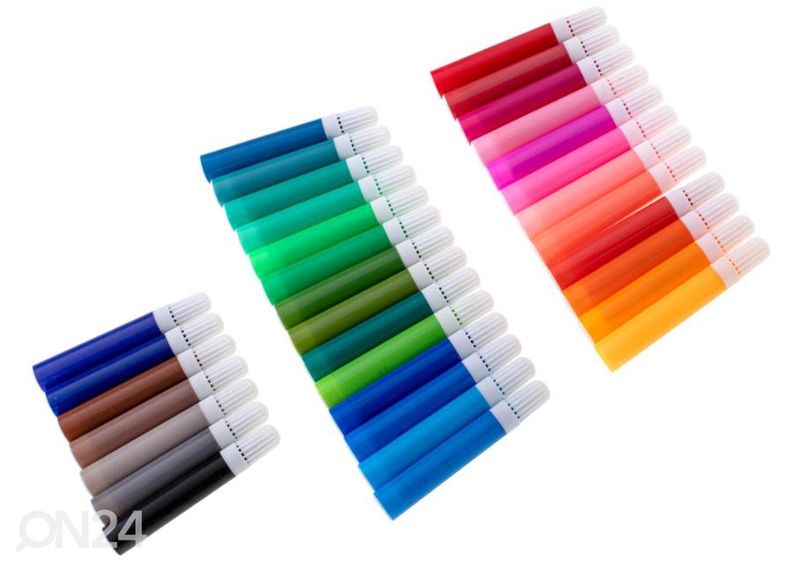 Maalimiskomplekt kohvris 145 tk suurendatud