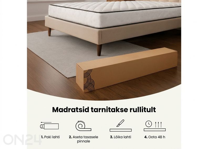Madrats + kaitselina 80x200 cm suurendatud