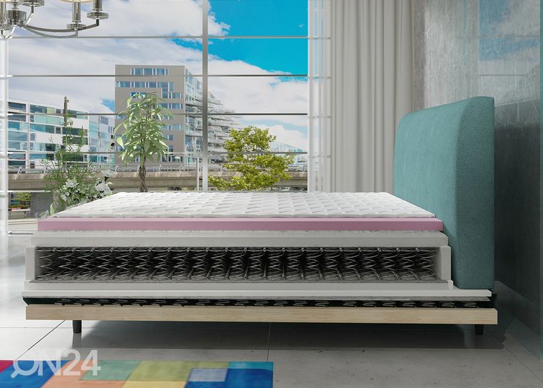 Madratsiga voodi 160x200 cm suurendatud