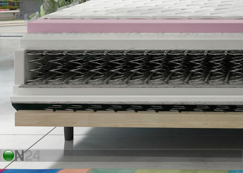 Madratsiga voodi 180x200 cm suurendatud