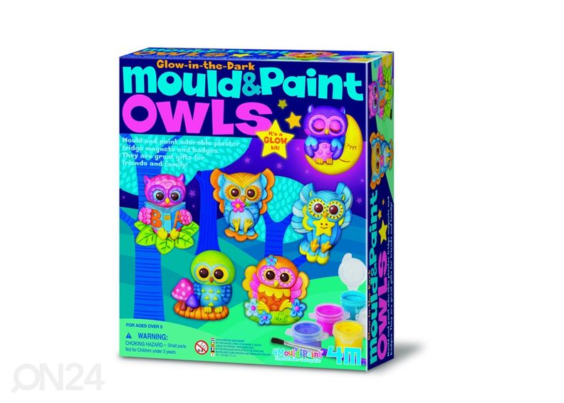 Magnetid - helendav öökull suurendatud