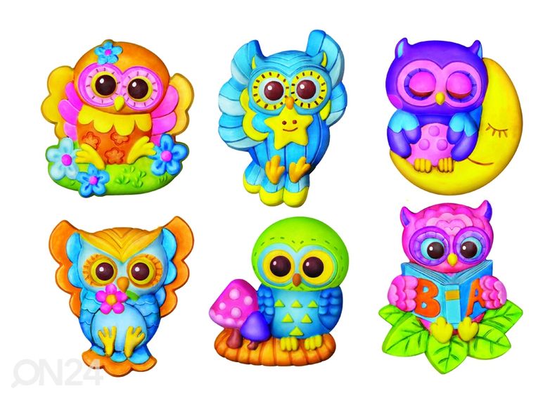 Magnetid - helendav öökull suurendatud