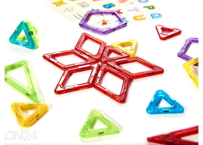 Magnetklotsid 158 tk suurendatud