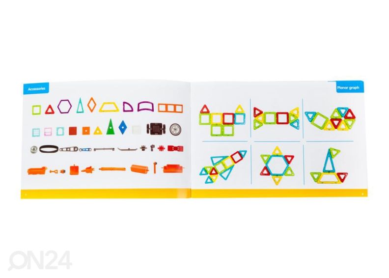 Magnetkonstruktor Masinad 162 tk Magical Magnet suurendatud