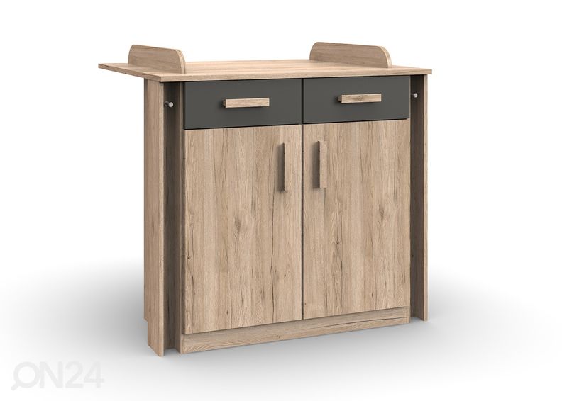 Mähkimislauaga kummut Kiruna suurendatud