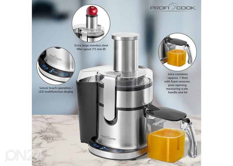 Mahlapress ProfiCook PCAE1156 suurendatud