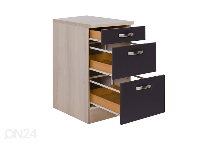 Majandusruumi alumine sahtlitega kapp Porto 50 cm suurendatud