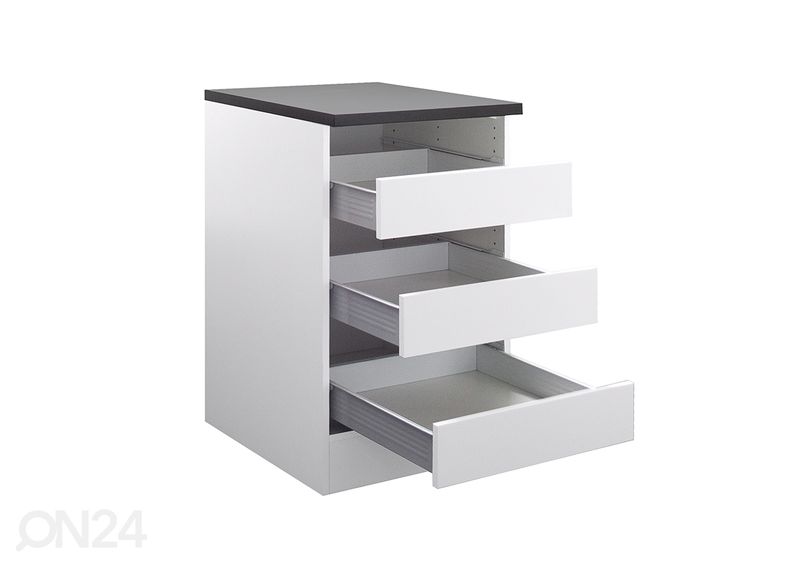 Majandusruumi alumine sahtlitega kapp Salo 50 cm suurendatud