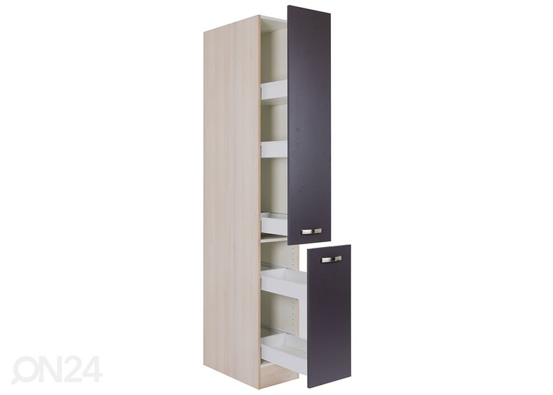 Majandusruumi väljatõmmatav kapp Porto 30 cm suurendatud