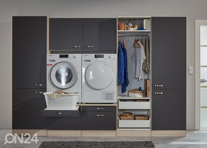 Majandusruumi väljatõmmatav kapp Porto 30 cm suurendatud