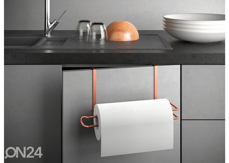 Majapidamispaberi hoidja Easy-Roll, 35x18x10 cm, pronks suurendatud