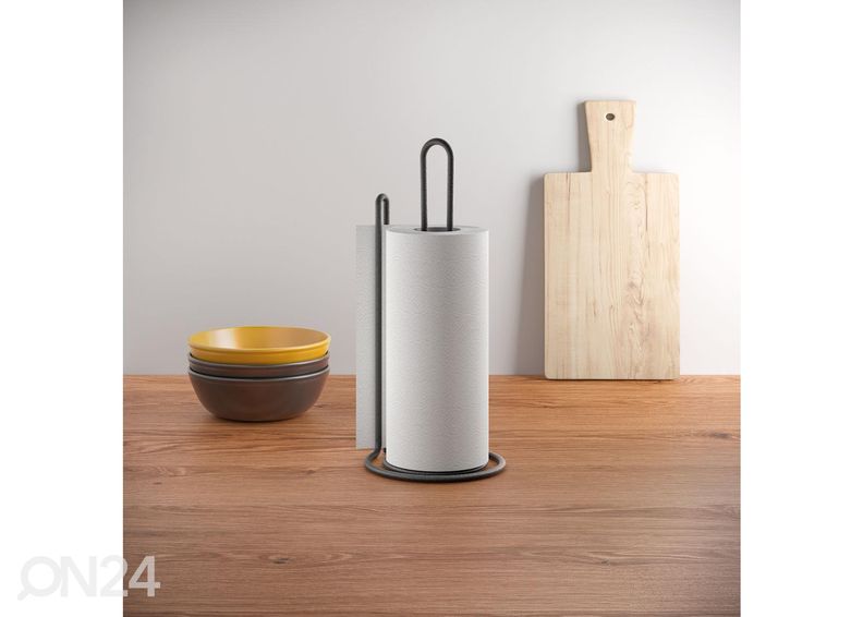 Majapidamispaberi hoidja My-Roll, must suurendatud