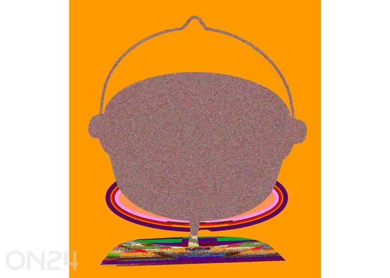 Malmist pott kaanega Barbecook 9 L, Ø 32 cm suurendatud