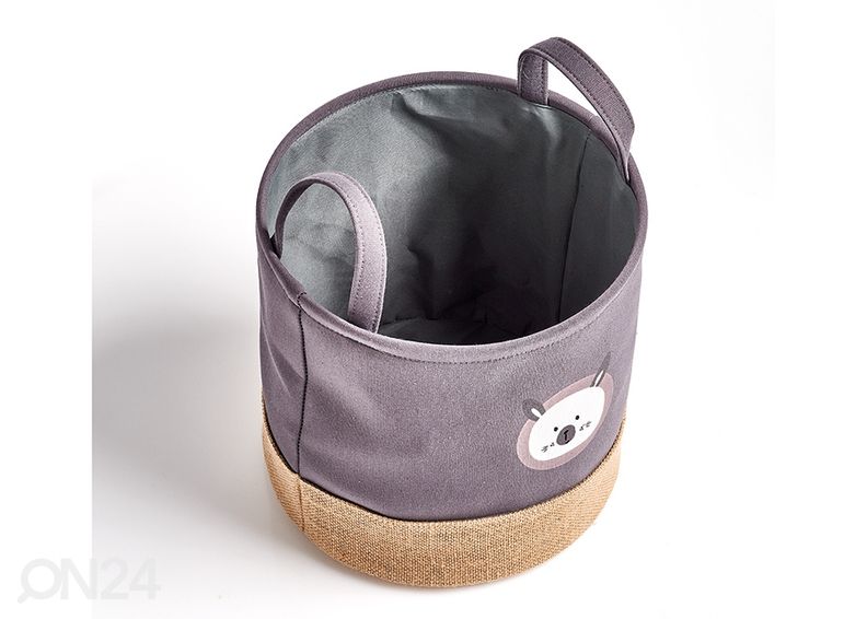 Mänguasjakorv Karu Ø 29x30 cm suurendatud