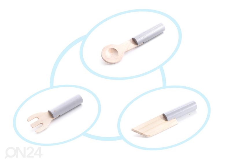 Mänguköök koos tarvikutega 85 cm suurendatud