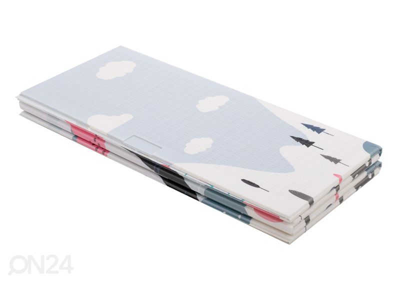 Mängumatt kahepoolne tänav/mets 177x158x0.8 cm suurendatud