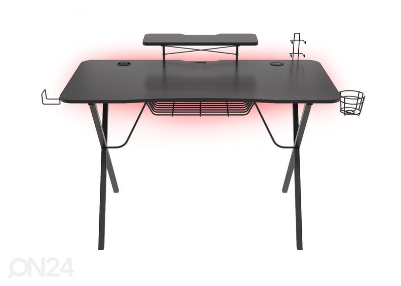 Mängurilaud Genesis Holm 300 RGB, must suurendatud