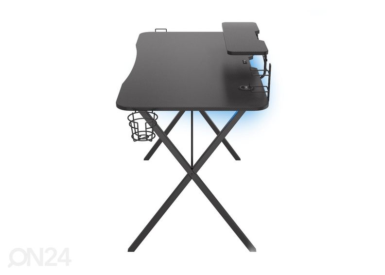 Mängurilaud Genesis Holm 300 RGB, must suurendatud