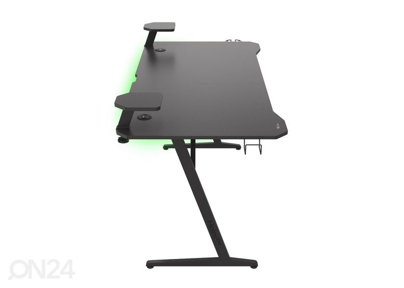 Mängurilaud Genesis Holm 510 RGB, must suurendatud