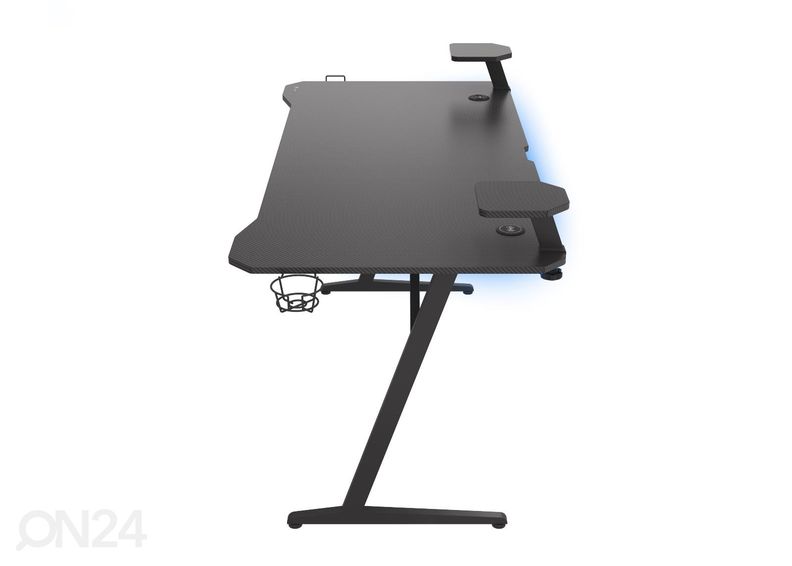 Mängurilaud Genesis Holm 510 RGB, must suurendatud
