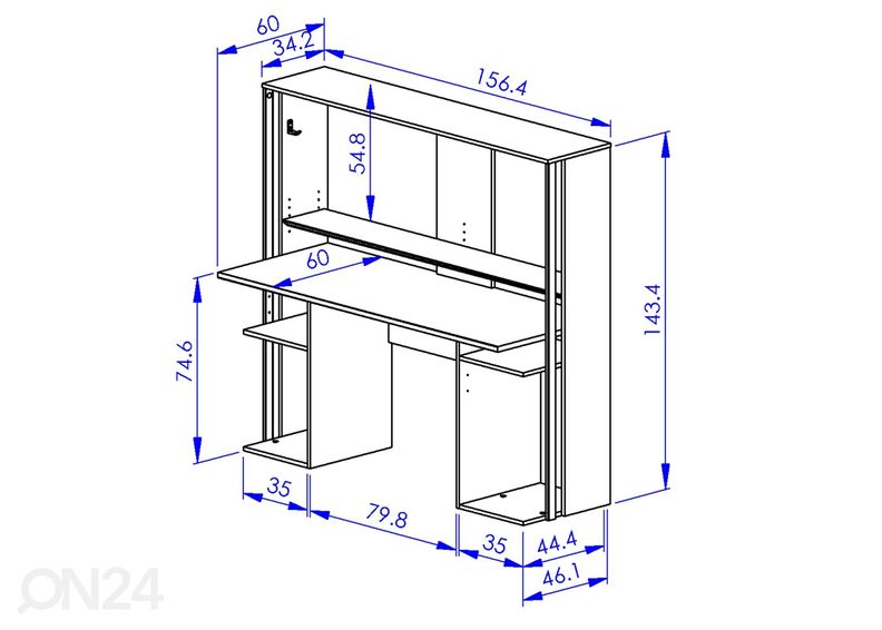 Mängurilaud Stream + LED suurendatud