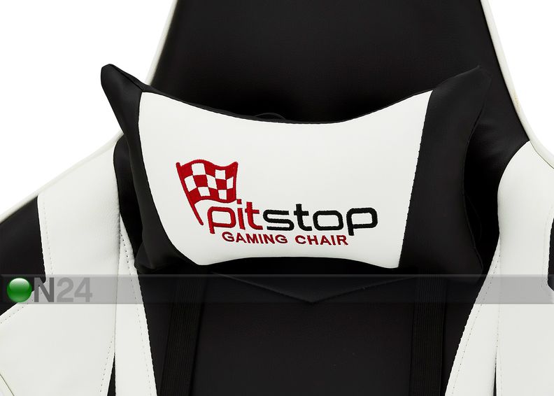 Mänguritool Gaming, must/valge suurendatud