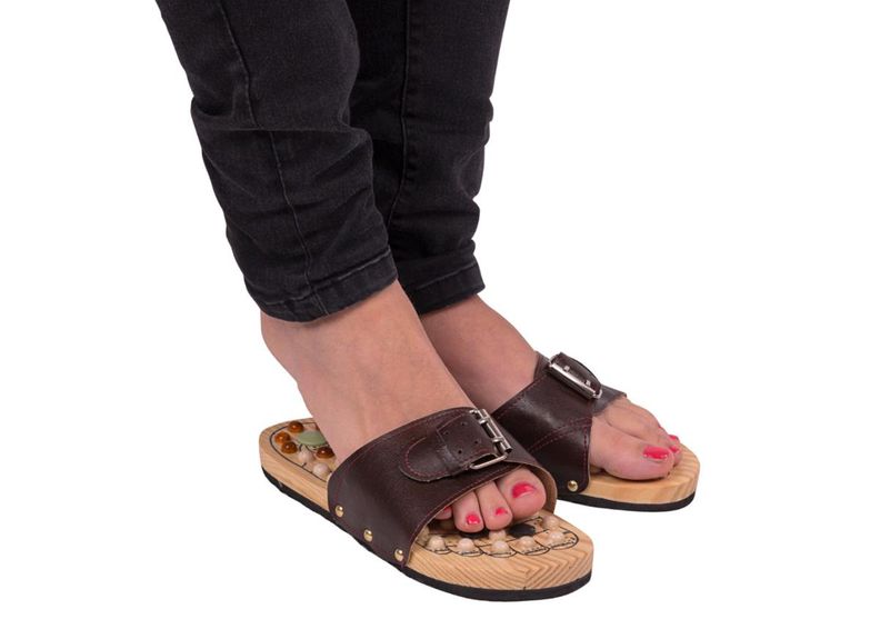 Masseerivad sandaalid inSPORTline Klabaka magnetitega suurendatud