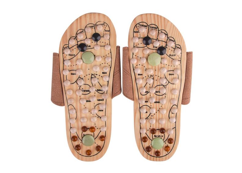 Masseerivad sandaalid inSPORTline Klabaka magnetitega suurendatud