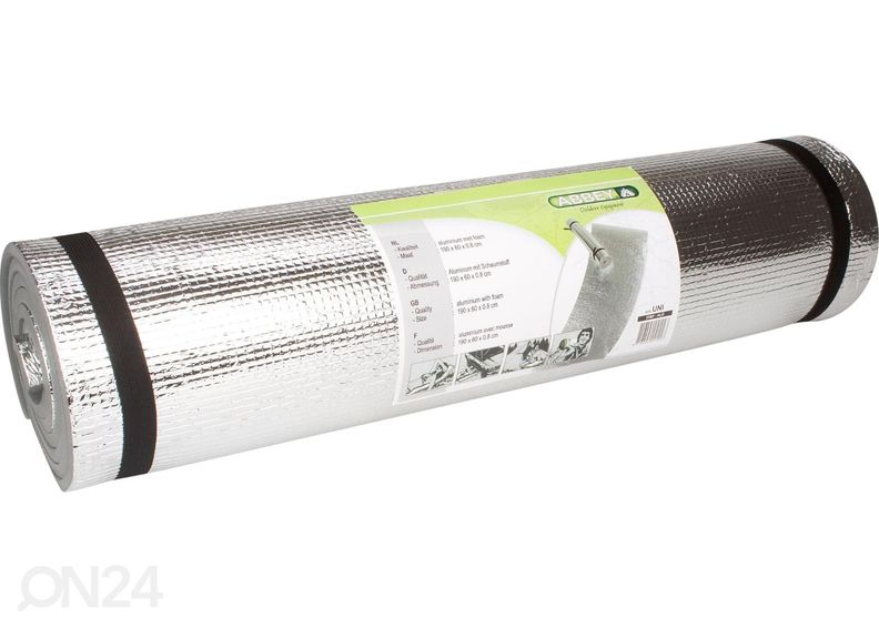 Matkamatt Foam/Aluminium Abbey suurendatud