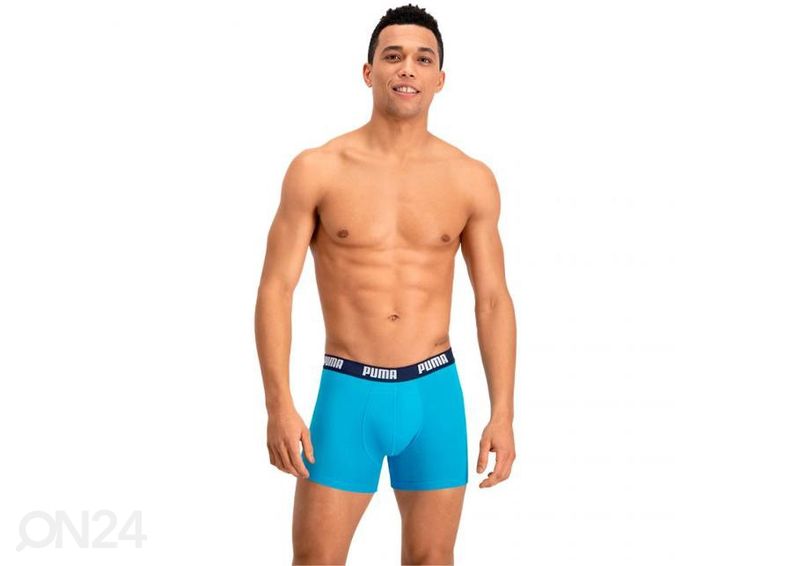 Meeste aluspesu komplekt Puma Basic Boxer 2-pakk suurendatud