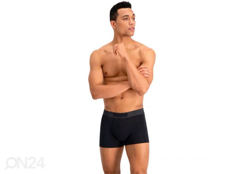 Meeste aluspesu komplekt Puma Placed Logo Boxer 2-pakk suurendatud