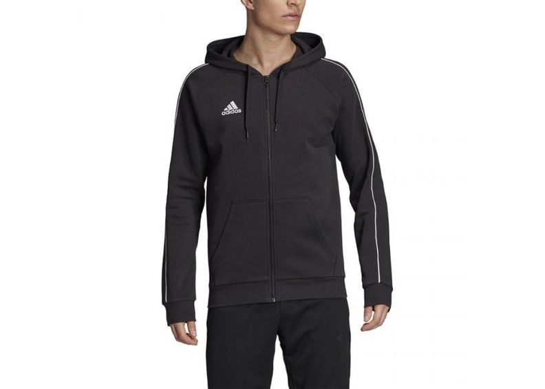 Meeste dressipluus adidas Core 18 FZ Hoody M FT8068 suurendatud
