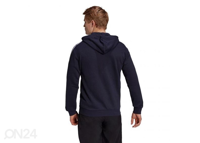 Meeste dressipluus Adidas Essentials Full-Zip Hoodie suurendatud
