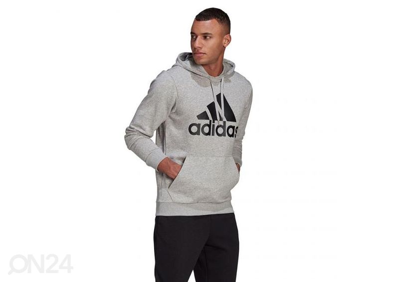 Meeste dressipluus Adidas Essentials Hoodie suurendatud