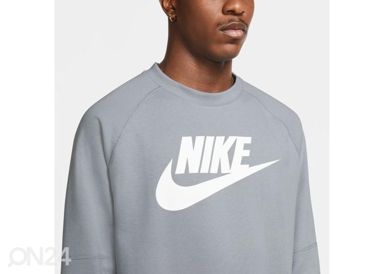 Meeste dressipluus Nike NSW Fleece Crew M CU4473-077 suurendatud