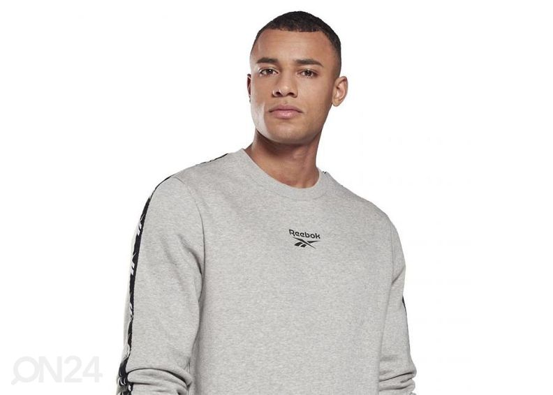 Meeste dressipluus Reebok Training Essentials Tape Crew suurendatud